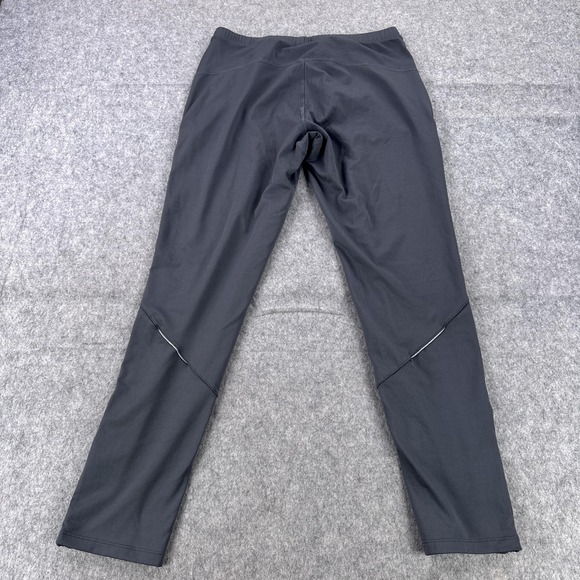 Mountain Hardwear Pants Mens Medium Gray Softshell Track Running Zip Pockets - Picture 5 of 12